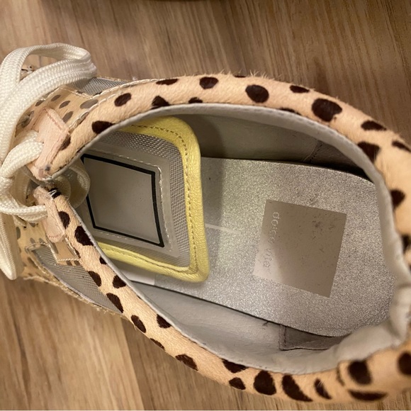 Dolce Vita leopard print sneakers size 8.5 - Picture 7 of 8